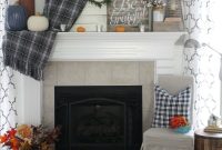 Grateful Fall Mantel Decor Ideas