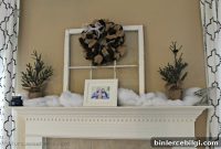 Winter Mantel Decorating Ideas from 2013
