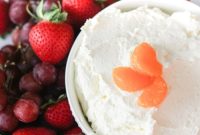 Creamy Orange Creamsicle Fruit Dip for Summer