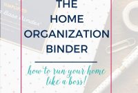 Home Organization Binder: Day 4 of 30 Declutter Challenge