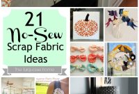 21 No-Sew Scrap Fabric Projects to Make This Weekend