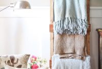How to Build a Rustic Blanket Ladder for Under $10