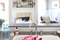 Refresh Your Mantel with Spring Florals
