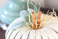 DIY Mason Jar Lid Pumpkin Craft for Fall Decor