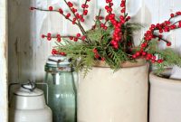 Cozy Farmhouse Christmas Kitchen Decorating Ideas