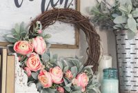 DIY Spring Peony Wreath Tutorial