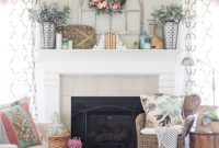 Refresh Your Mantel for Spring with Stylish Decor
