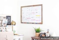 DIY Dry-Erase Wall Calendar: Step-by-Step Tutorial