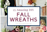 25 Creative DIY Fall Wreath Ideas for Your Home