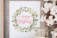 50 Free Christmas Printables for Home Decor