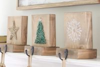 DIY Christmas String Art Stocking Holders