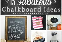 15 Creative Chalkboard Ideas for Home Decor and Organization