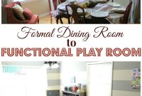 Turn Your Formal Dining Room into a Kid-Friendly Playroom