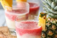 Lava Flow Cocktail Recipe: Strawberry Coconut Rum Drink