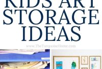 How to Organize Kids’ Artwork and Memorabilia