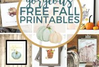 25+ Free Fall Printables for Cozy Home Decor