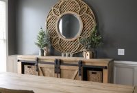 How to Style Charcoal Dining Room Walls