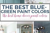 Blue Green Paint Colors to Transform Your Home