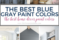 Blue-Gray Paint Colors: Shades and Room Ideas