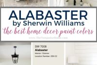 Sherwin-Williams Alabaster: Warm White Paint Color