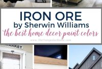 Sherwin-Williams Iron Ore Paint Color: Inspiration and Pairings