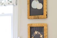 Free Navy and Orange Fall Printables for Autumn Decor