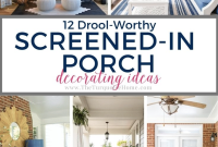 12 Stunning Screened Porch Decorating Ideas for Cozy Spaces