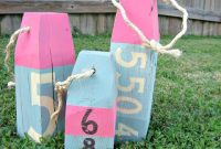How to Make Weathered Wood Beach Buoys for Coastal Decor
