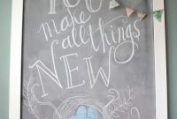 Spring Is Coming Chalkboard Art Ideas for Seasonal Decor