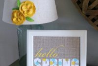 Free Spring Printables: Hello Spring Decor and Craft Templates