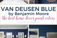 Benjamin Moore Van Deusen Blue: Paint Swatch and Color Pairings