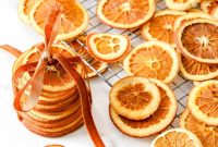 How to Dry Orange Slices for Crafts and Home Decor