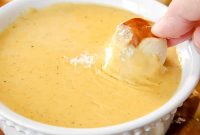 Warm Beer Cheese Dip for Pretzels