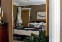 Oversized Floor Mirror: Our Bedroom Corner Makeover