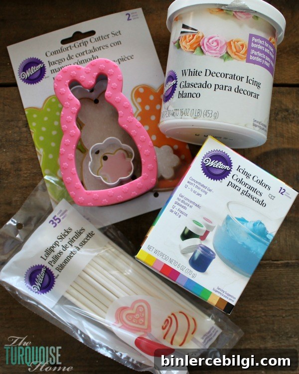 These bunny-shaped crispy treats would be a fun thing for Miss A and I to do (and eat!) together. :) They would make a great treat to make for a kids' Easter party or just for fun at home! | TheTurquoiseHome.com