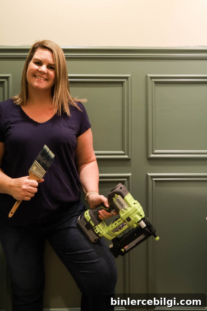 DIY Wall Trim Molding