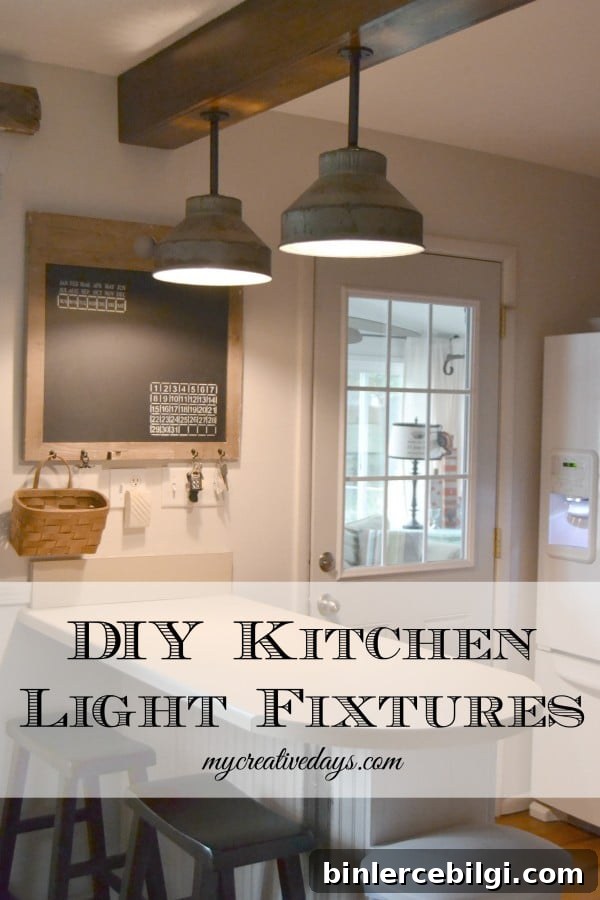 Galvanized Kitchen Lights