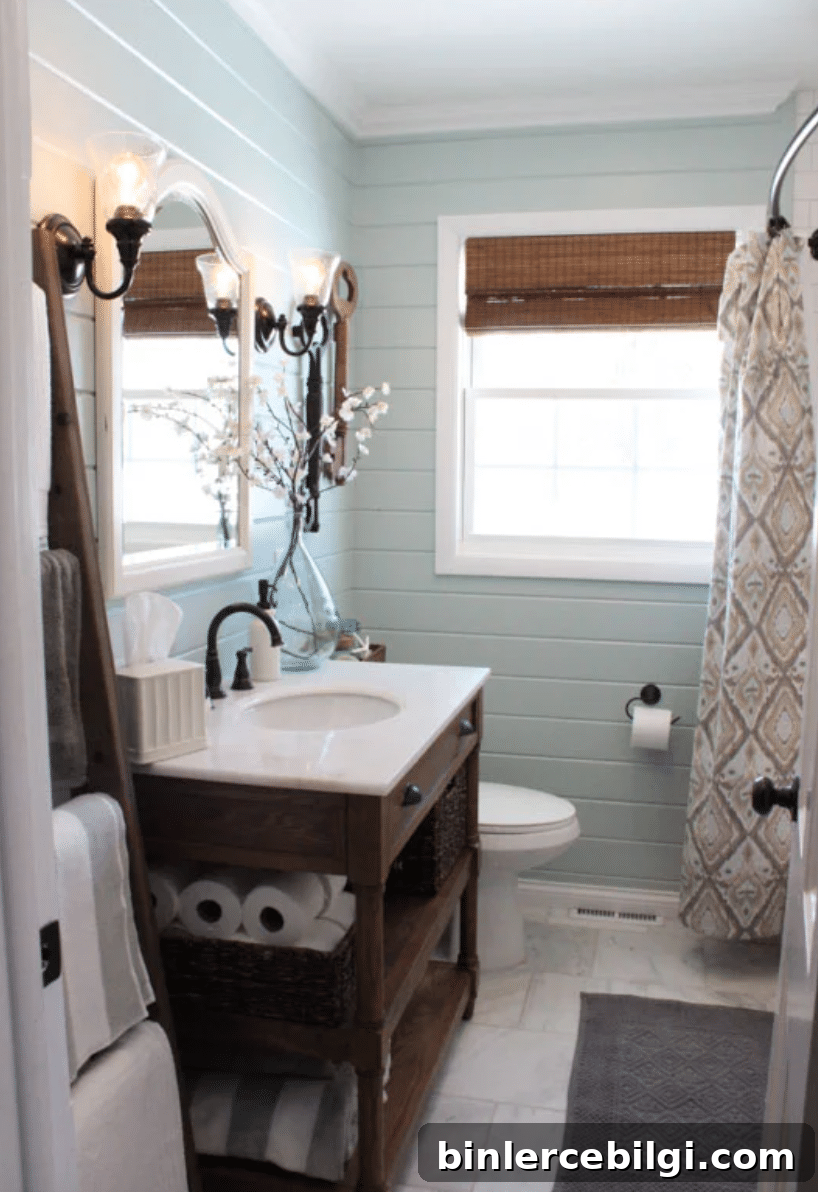 Palladian Blue bathroom