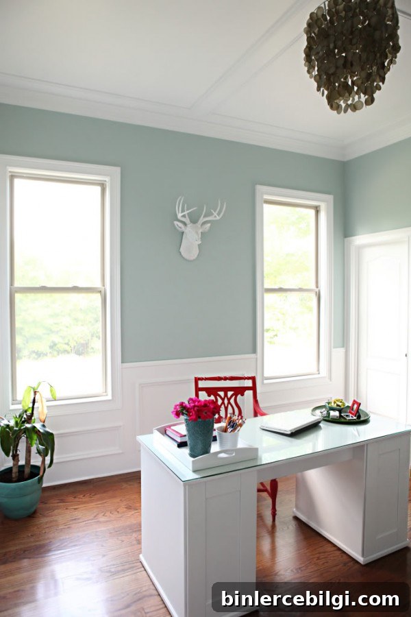 How to Choose the Right Paint Color without Regrets! | Palladian Blue vs. Sea Salt
