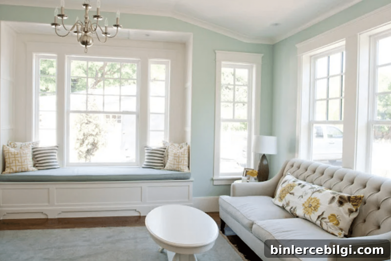 Palladian Blue living room
