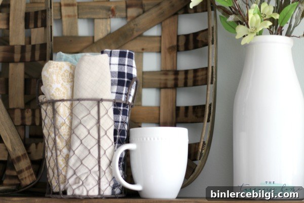 LOVE these tips for styling shelves. These $40 DIY shelves were transformed with some old and new farmhouse decor.