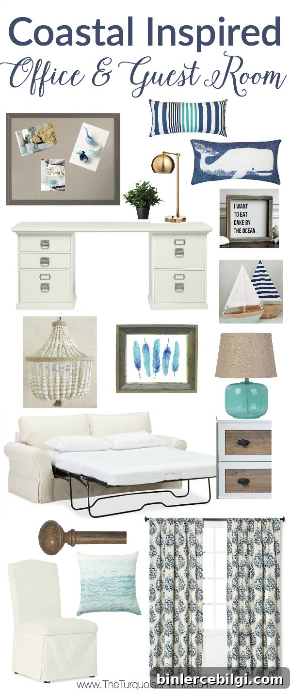 Bedroom and Office Inspiration with a Nautical Theme