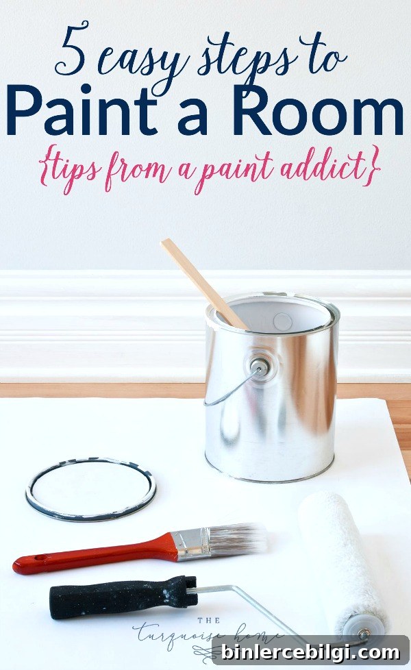 Easy Steps for Painting a Room