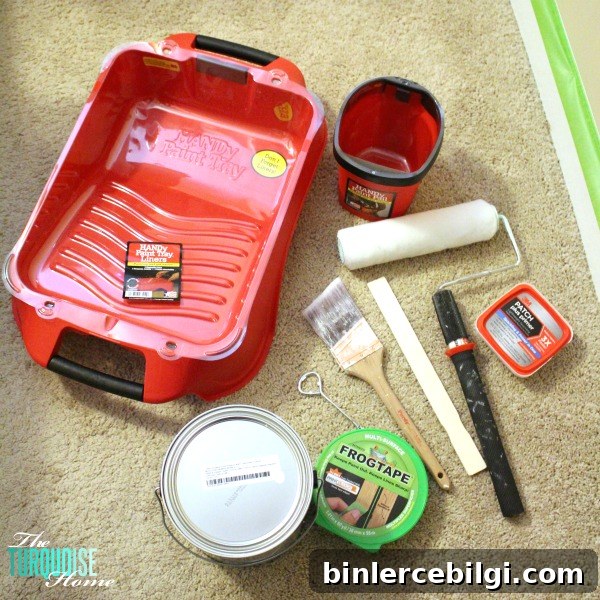 Tools for Painting a Room