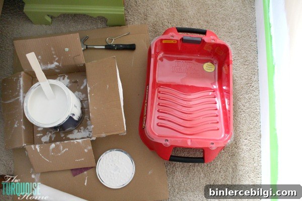 Painting a Room: Rolling the Wall