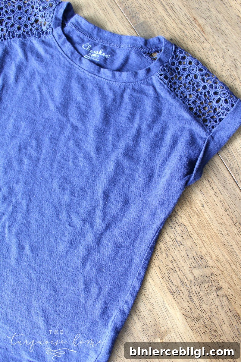 What?!? So easy and simple! How to Remove Sticker Residue from Clothing | TheTurquoiseHome.com
