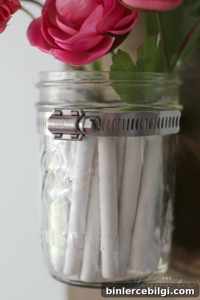 Wow! This is so cute and so easy!! DIY Chalk and Eraser Holder for a Chalkboard | DIY Tutorial | TheTurquoiseHome.com