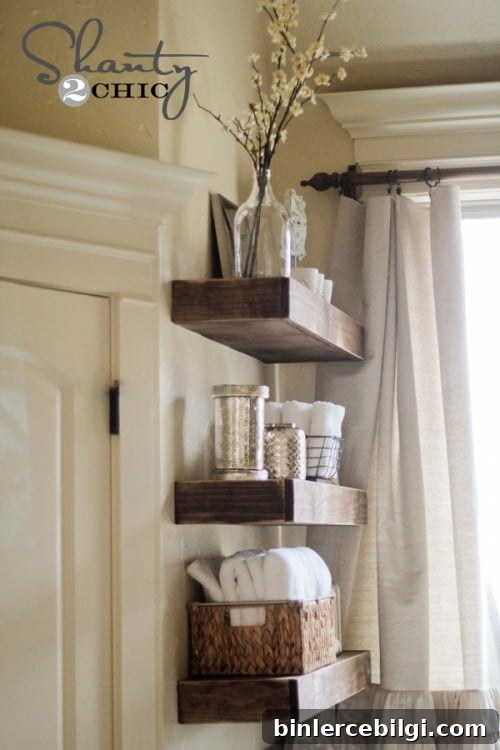 DIY Floating Shelves | 10 Amazing Kreg Jig Projects