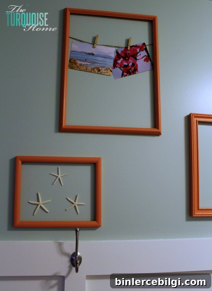 How to Create a Painted Picture Frame Gallery Wall