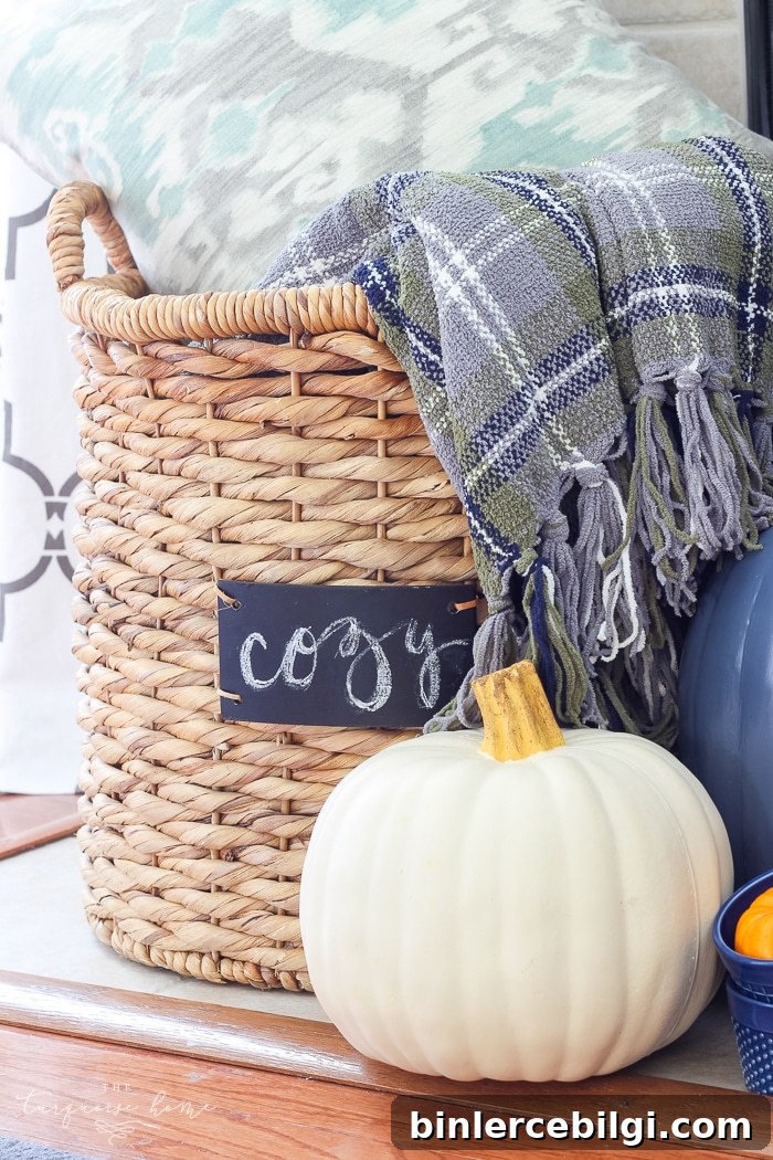 Natural Rustic Fall Mantel Decor 2 Cozy and rustic living room dressed up for fall!